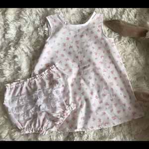 Handmade Madeline Dress W/ Bloomer